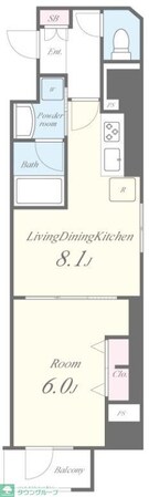 JPT RESIDENSEの物件間取画像